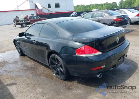 2004 BMW 645Ci из США, поврежденный, VIN WBAEH73464B189749